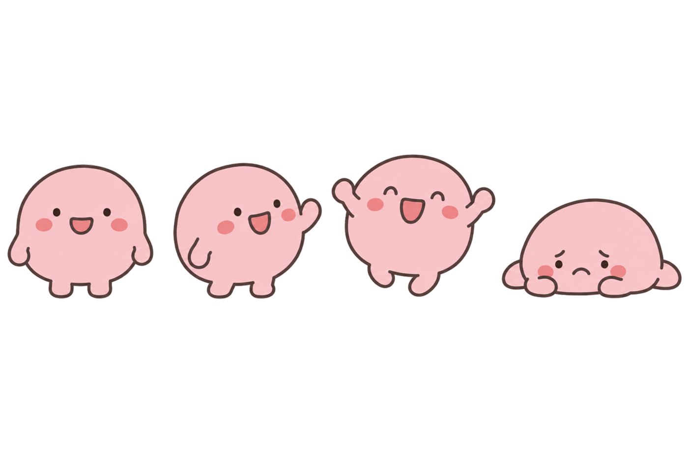 ぴえもち 시안